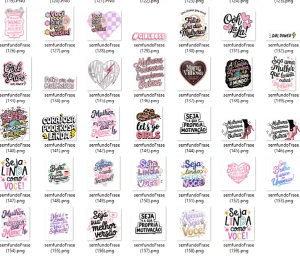 Download Frases Motivacionais Femininas Em Png Personalizaveis 3