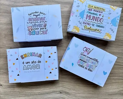 Download Kit Caixa com Tag para Presente de Professores 1 Download Kit Caixa com Tag para Presente de Professores