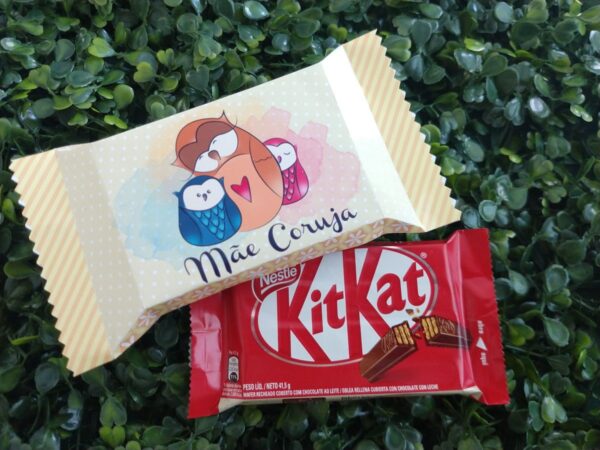 Embalagem para Chocolate Dia das Mães - Arquivo Digital