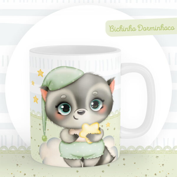 Encadernação Baby Bichinho Dorminhoco - Arquivo Digital - Imagem 2