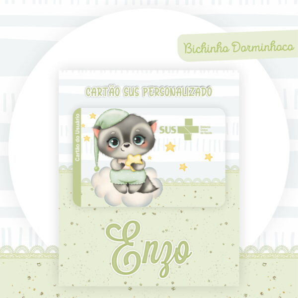 Encadernação Baby Bichinho Dorminhoco - Arquivo Digital - Imagem 3