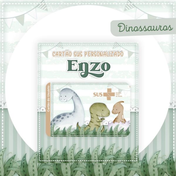 Encadernação Baby Dinossauros - Arquivo Digital