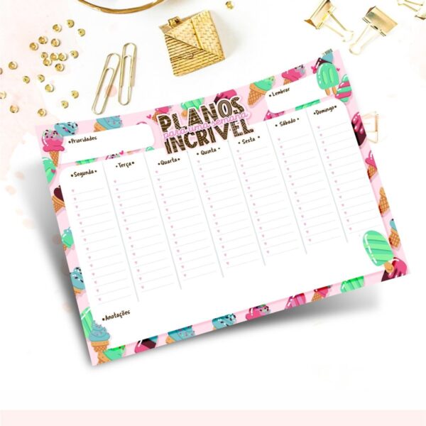 Encadernação Digital Desk Planner 2 - Imagem 2