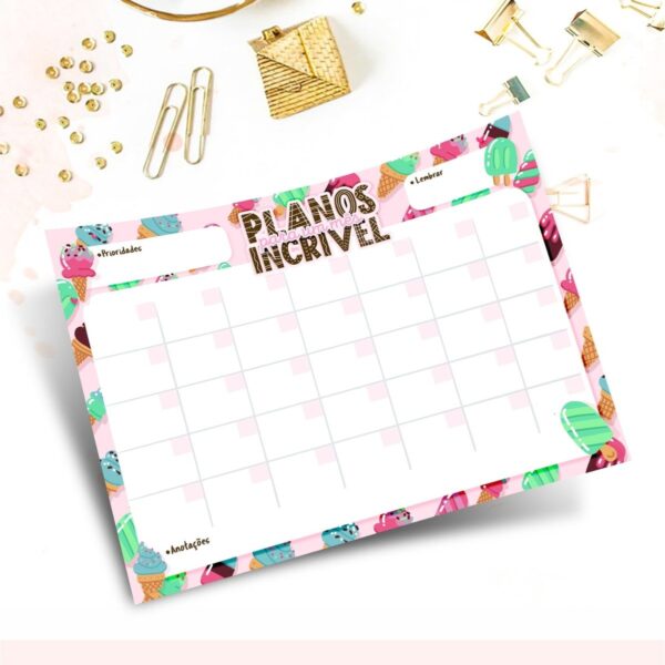 Encadernação Digital Desk Planner 2 - Imagem 3