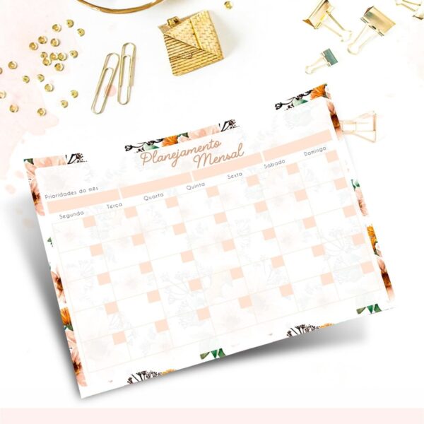 Encadernação Digital Desk Planner - Imagem 3