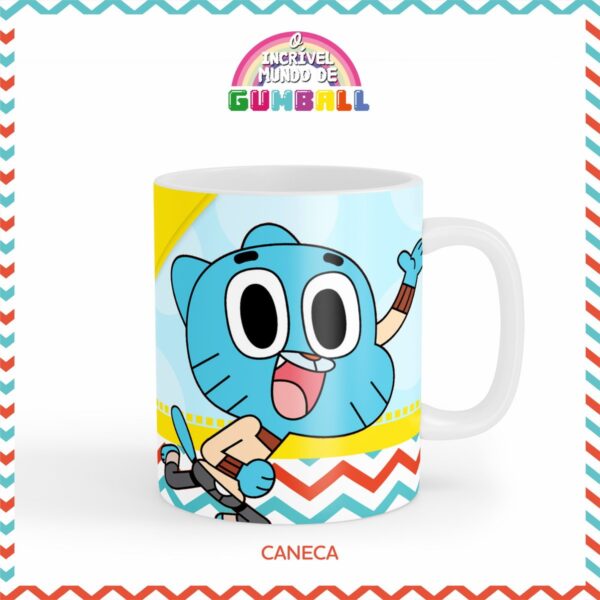 Encadernação Escolar Gumball - Arquivo Digital