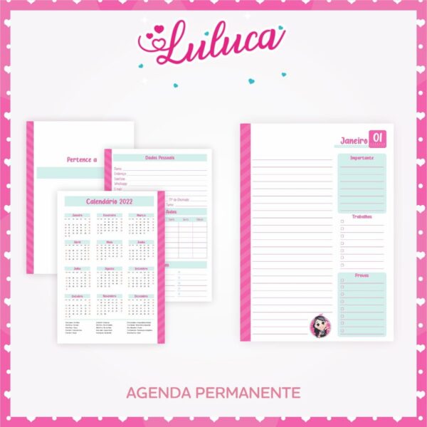 Encadernação Escolar Luluca Games - Arquivo Digital - Imagem 4