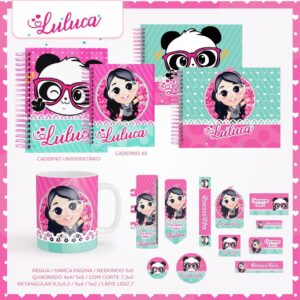 encadernacao escolar luluca games arquivo digital personalizacao 1