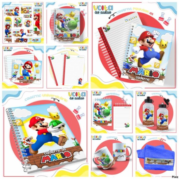 Encadernação Escolar Mario - Arquivo Digital