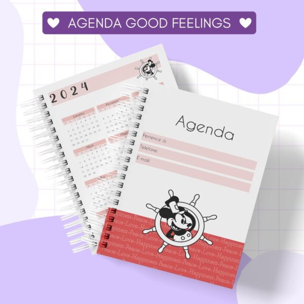 Encadernação Escolar Mickye Feelings - Arquivo Digital