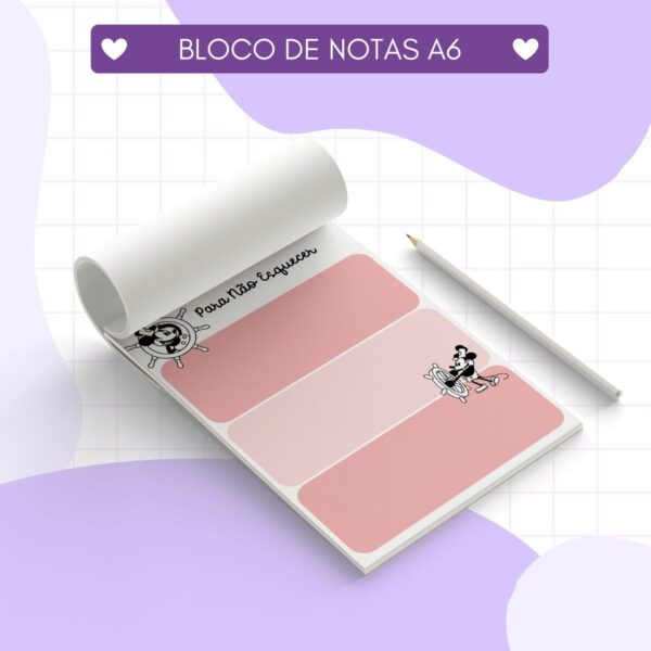 Encadernação Escolar Mickye Feelings - Arquivo Digital