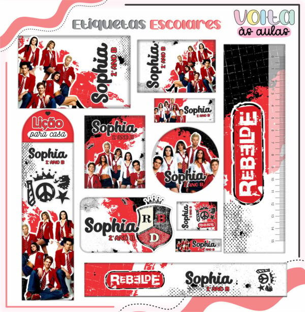 Encadernação Escolar Rebelde - Arquivo Digital