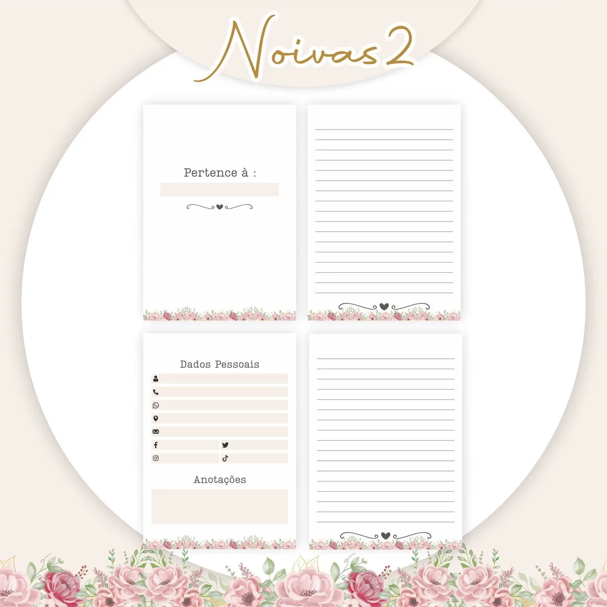 Encadernação Noivas - Arquivo Digital 2 Encadernação Noivas - Arquivo Digital