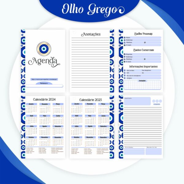 Encadernação Olhos Gregos 2024 - Arquivo Digital