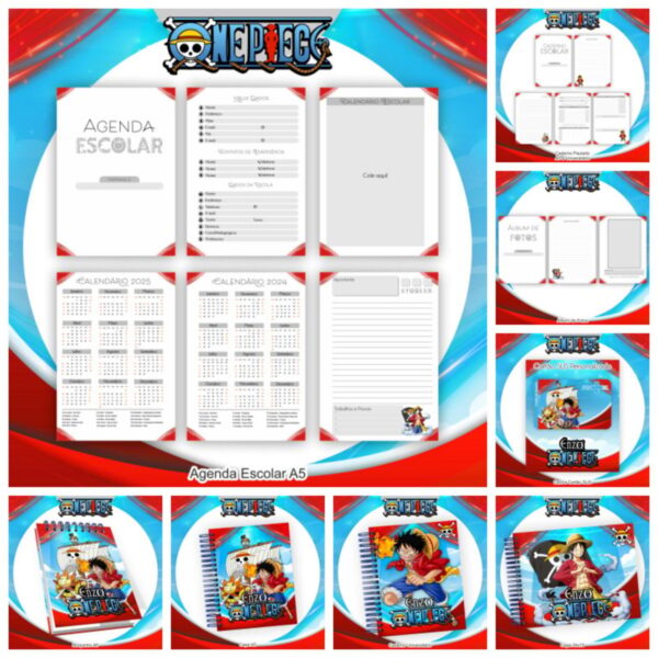 Encadernação One Piece - Arquivo Digital