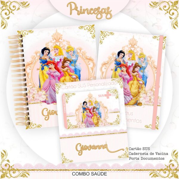Encadernação Princesas - Arquivo Digital