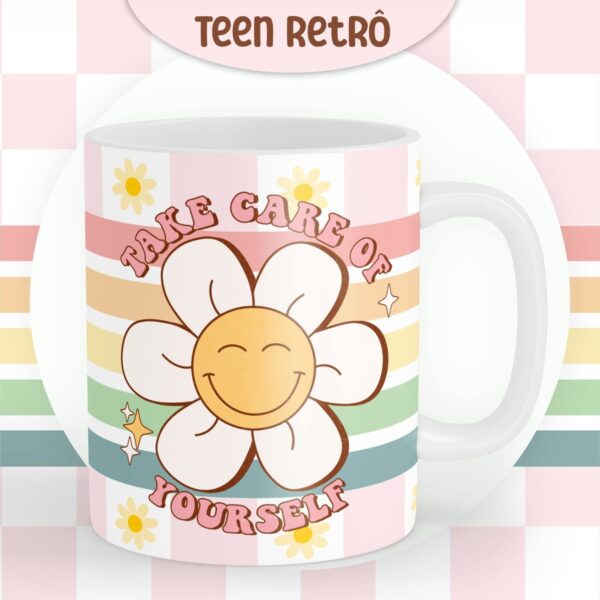 Encadernação Teen Retrô Candy - Arquivo Digital