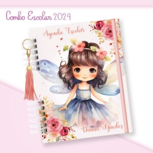 escolar fadas arquivo digital kit escolar 1