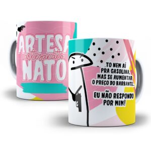 Estampa Caneca Artesanato Flork Profissões Sublimação