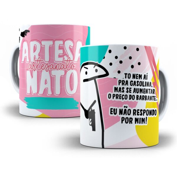 Estampa Caneca Artesanato Flork Profissões Sublimação