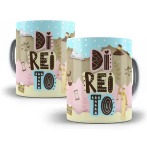 Estampa Caneca Jurídica Para Estudantes de Direito