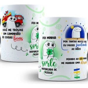 Estampa Sublimação Caneca Música Caminhão De Coisas Boas Png