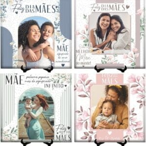 Estampas Azulejo Foral Dia Das Mães Sublimação Em Corel Draw