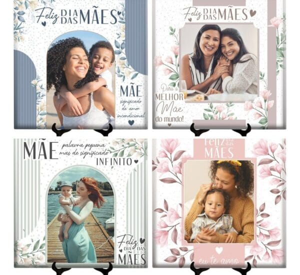 Estampas Azulejo Foral Dia Das Mães Sublimação Em Corel Draw