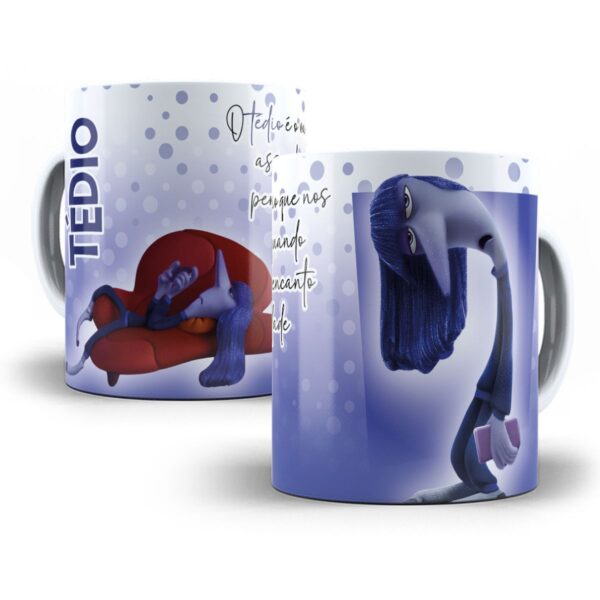 Estampas Caneca Divertida Mente Frases Personagens Filme Png