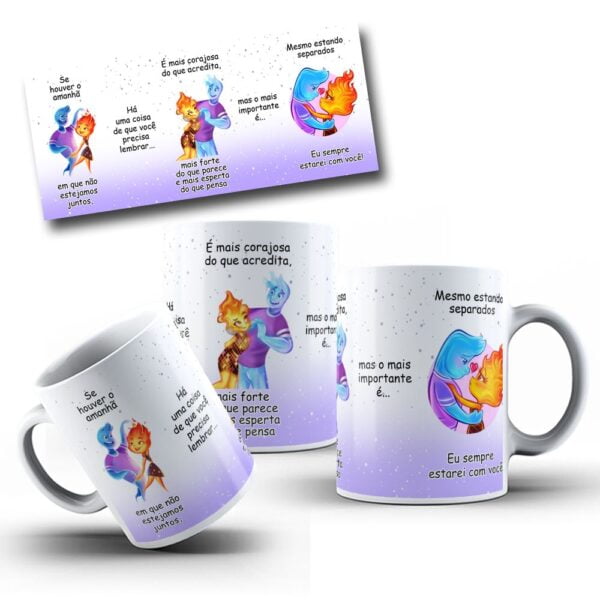 Estampas Caneca Elementos Se Houver O Amanha Filme Namorados 2