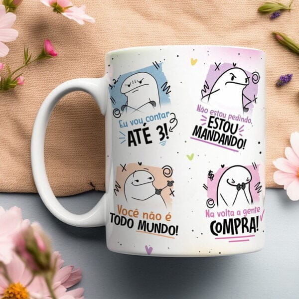 Estampas Caneca Flork Mães Arquivos Sublimação Autista Pet