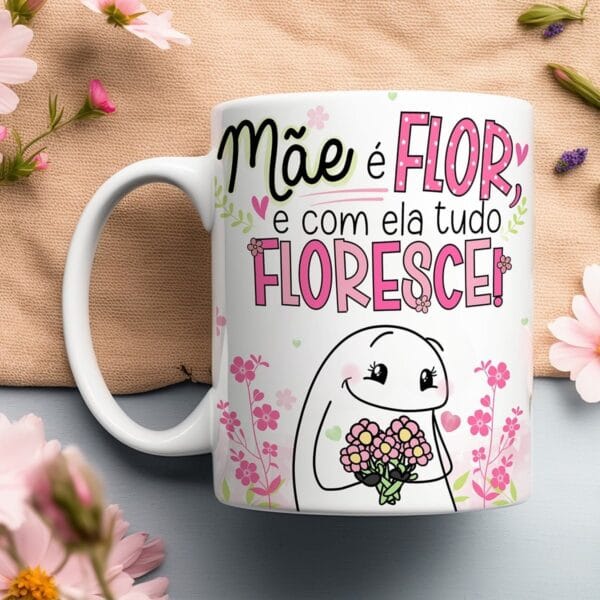 Estampas Caneca Flork Mães Arquivos Sublimação Autista Pet