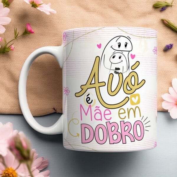 Estampas Caneca Flork Mães Arquivos Sublimação Autista Pet