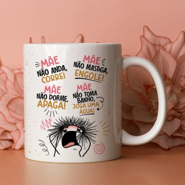 Estampas Caneca Flork Mães Arquivos Sublimação Autista Pet
