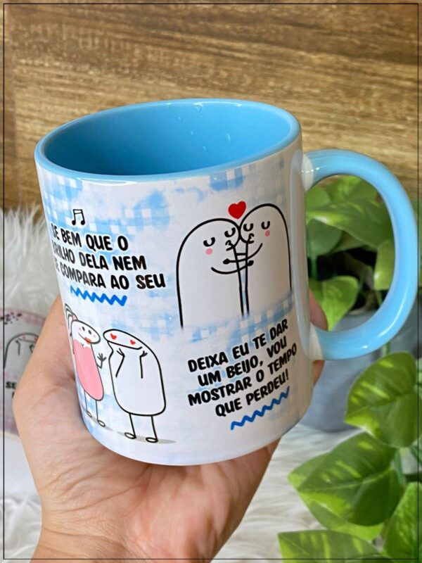 Estampas Caneca Flork Ta Vendo Aquela Lua Que Brilha Lá No Céu