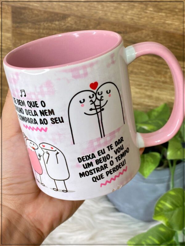 Estampas Caneca Flork Ta Vendo Aquela Lua Que Brilha Lá No Céu