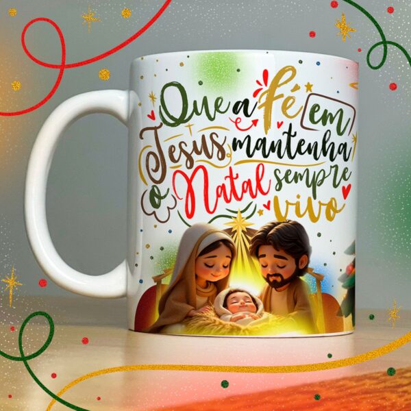 Estampas Caneca Natal Cristao Frases Amor Esperanca E Fe 7