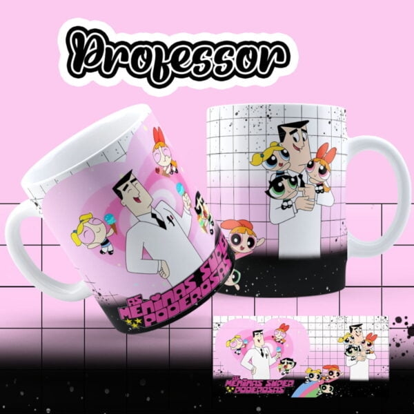 Estampas Caneca Sublimação As Meninas Super Poderosas