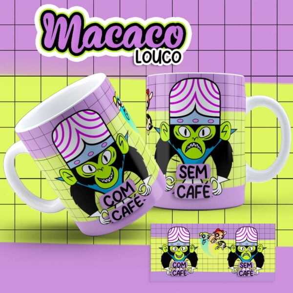 Estampas Caneca Sublimação As Meninas Super Poderosas