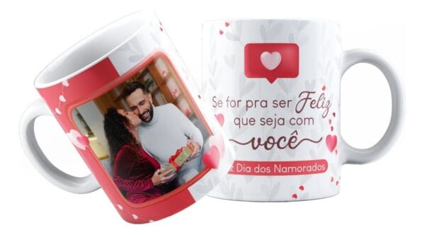 Estampas Canecas Dia Dos Namorados 2023 Editável Corel Cdr