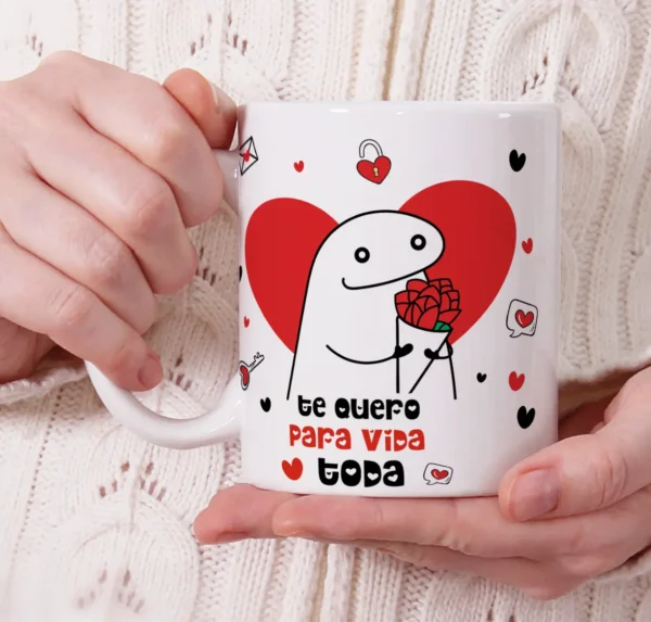 Estampas Digitais Flork para Canecas - Amor e Carinho