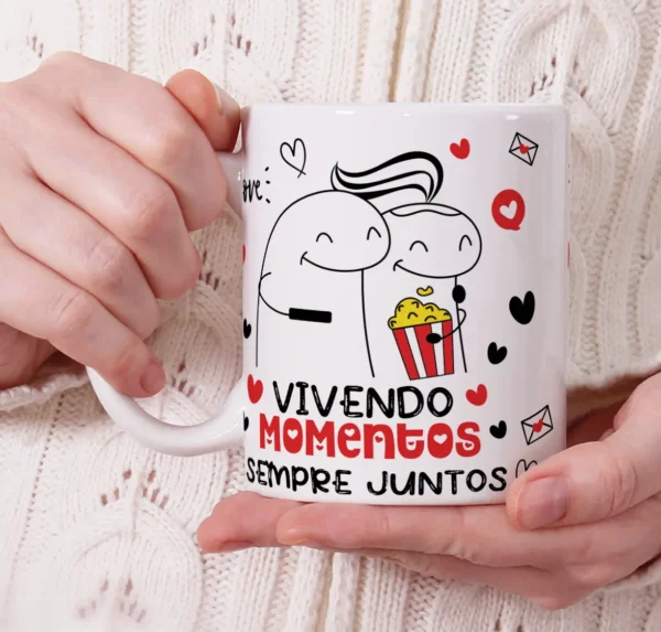 Estampas Digitais Flork para Canecas - Amor e Carinho