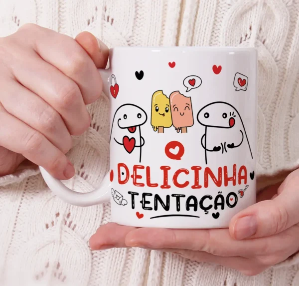 Estampas Digitais Flork para Canecas - Amor e Carinho
