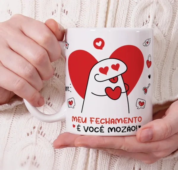 Estampas Digitais Flork para Canecas - Amor e Carinho
