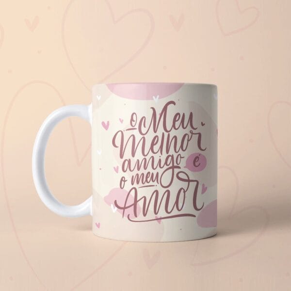 Estampas Sublimação Caneca Dia Dos Namorados 2022 Lettering