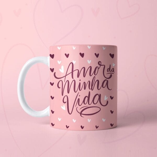 Estampas Sublimação Caneca Dia Dos Namorados 2022 Lettering