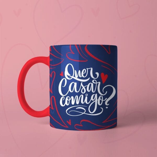 Estampas Sublimação Caneca Dia Dos Namorados 2022 Lettering