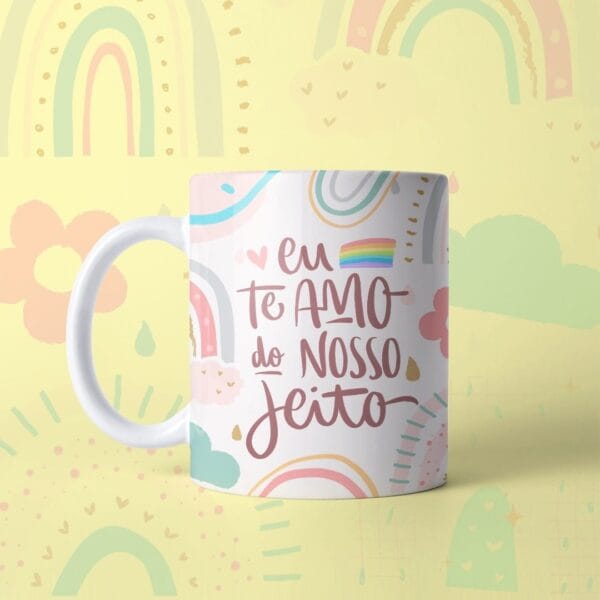 Estampas Sublimação Caneca Dia Dos Namorados 2022 Lettering