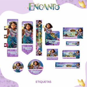 etiqueta escolar encanto arquivo digital papel e scrapbook
