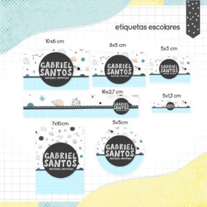 etiqueta escolar minimalista menino arquivo digital etiqueta escolar minimalista menino